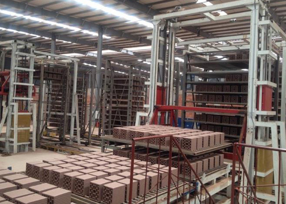Hollow Clay Brick Tunnel Dryer Chamber Fully Automatic Large Capacity