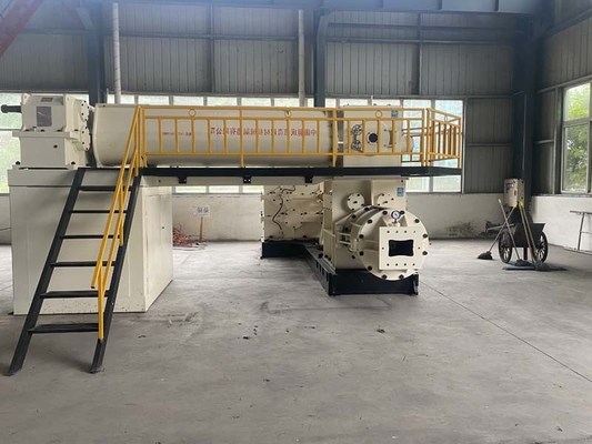EV60A Carbon Steel Vacuum Extruder Clay Brick Forming Machine Mixing Tooth