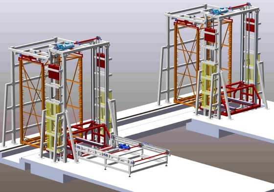 Large Automatic Loading And Unloading System Customized For Brick Production Line