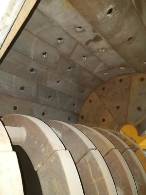 180kw Double Rotor Hammer Crusher with 36 Hammers and Water Content Tolerance Not More Than 8.5% for Minerals Processing