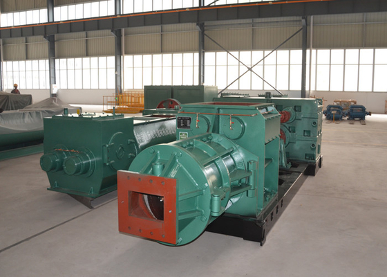 Full Automatic Soil Clay Red Brick Making Machine For Hollow Block Production Line Cutting Edge Technology