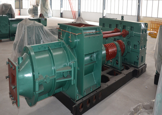 Full Automatic Soil Clay Red Brick Making Machine For Hollow Block Production Line Cutting Edge Technology