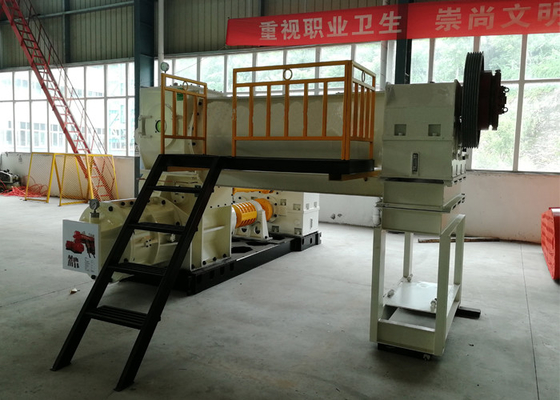 Soil Mud Clay Brick Production Line / Egg Layer Brick Making Machine