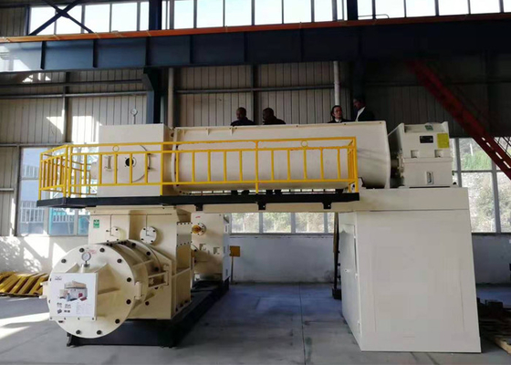 Hollow Clay Brick Production Line Vacuum Extruder With Dryer Chamber