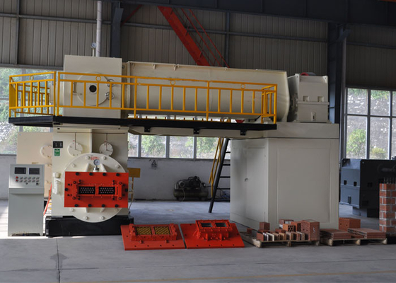 Hollow Clay Fully Automatic Brick Making Machine Vacuum Extruding