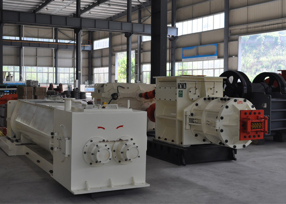 Hollow Clay Fully Automatic Brick Making Machine Vacuum Extruding