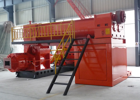Red Clay Automatic Soil Brick Making Machine Tunnel Kiln Project