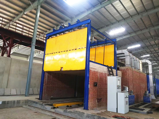 Auto Tunnel Kiln For Brick Firing Process In Clay Brick Production Line