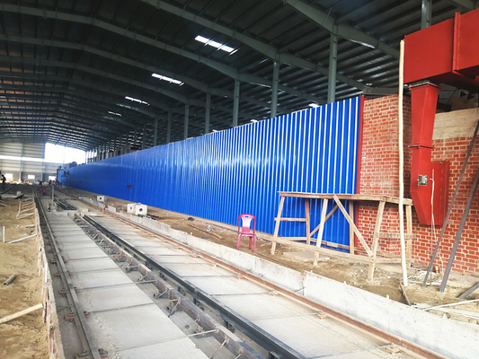 Auto Tunnel Kiln For Brick Firing Process In Clay Brick Production Line