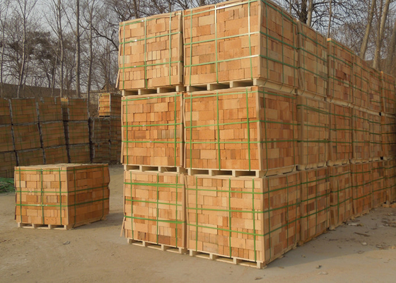 Tunnel Kiln Refractory Brick Material Alkali Resistant Red Clay Fire Bricks