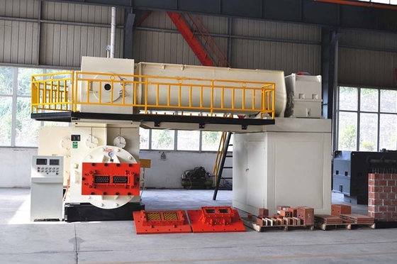 Functional Vacuum Extruder Clay Brick Automatic Continuous Extrusion Machine