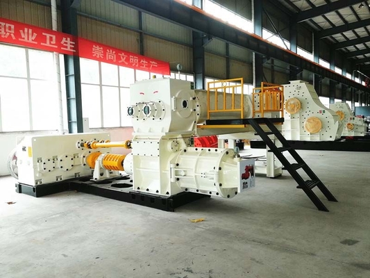 Large Vacuum Extruder Clay Brick Extrusion Machine Carbon Steel Molding Casting