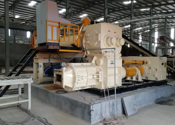 clay brick making machine vacuum extruder /manual plant brick making production line for Pakistan