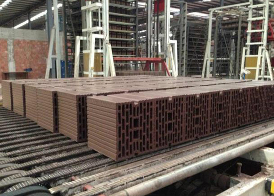 Tunnel kiln project automatic vacuum clay brick making machine price 2023