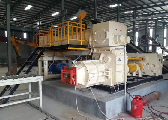 Tunnel kiln project automatic vacuum clay brick making machine price 2023
