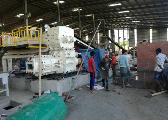 Building material vacuum extruder machinery Fully automatic clay bricks production line brick making machinery