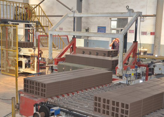 Small Red Brick Making Machine Vacuum Extruder Automatic Block Moulding Machine