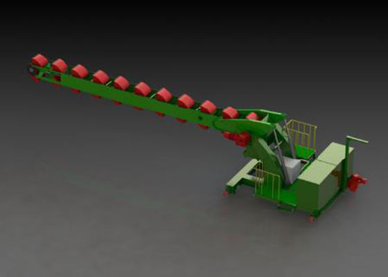 BBT Hydraulic Multi-bucket Reclaimer, Clay Material Discharging Equipment for Automatic Brick Plant Raw Material Aging Warehouse