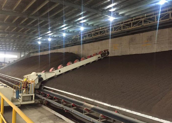 BBT Hydraulic Multi-bucket Reclaimer, Clay Material Discharging Equipment for Automatic Brick Plant Raw Material Aging Warehouse