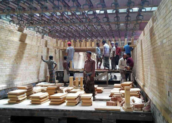 Clay brick Tunnel kiln cart supplier for auto brick making plant kiln car manufacturer