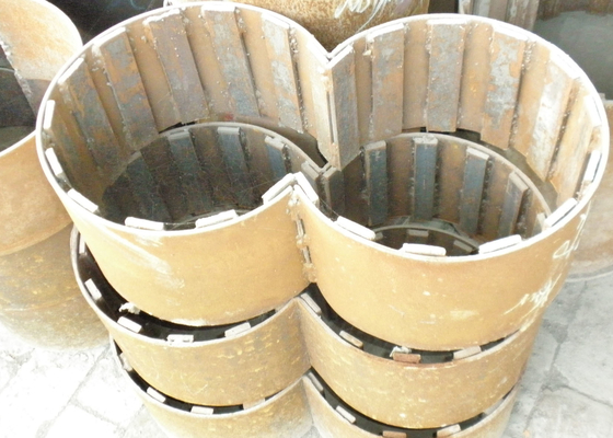 Vertical Brick Making Machinery Parts Mud Cylinder Lining Customized Color