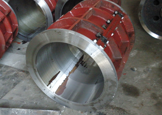 Vertical Brick Making Machinery Parts Mud Cylinder Lining Customized Color