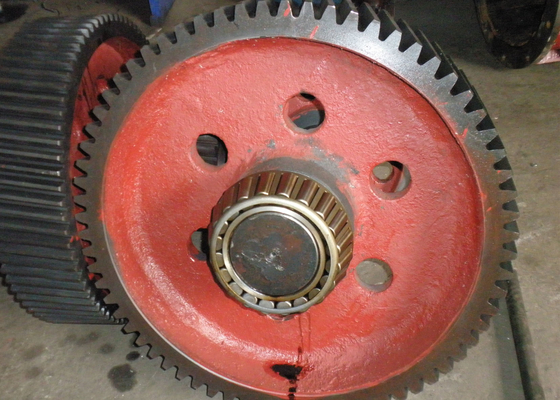 Quenching Brick Making Machinery extruder mouth spare Parts High Mn Anti Corrosion