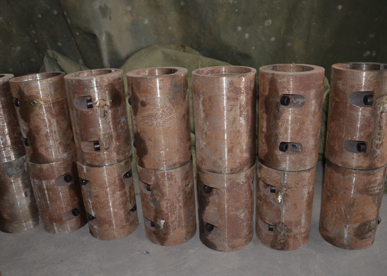Quenching Brick Making Machinery extruder mouth spare Parts High Mn Anti Corrosion