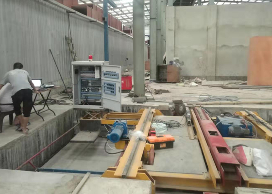 Auto Tunnel Brick Kiln Technology Dragger Machine PLC Control