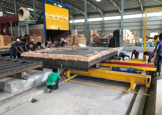 Hydraulic pushing machine clay brick kiln plant tunnel kiln auxiliary equipment
