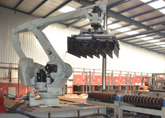 Fully Automatic Clay Brick Production Line Tunnel Kiln Brick Setting Machine