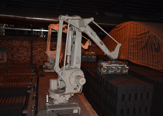 Fully Automatic Clay Brick Production Line Tunnel Kiln Brick Setting Machine
