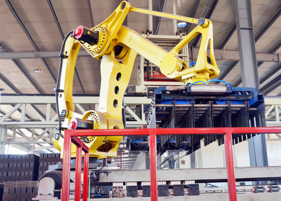 9.5kVa Robot Stacking Machine For Full Automatic Clay Brick Making