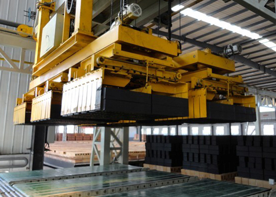 Fully Auto Clay Brick Stacking Machine For Hollow Blocks Different Capacity