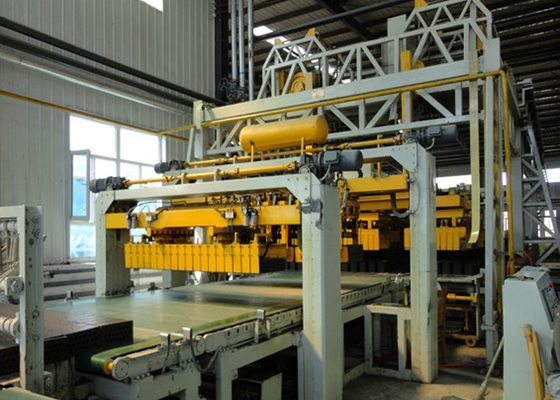 Auto Hollow Clay Brick Production Line Robot Block Stacking Machine