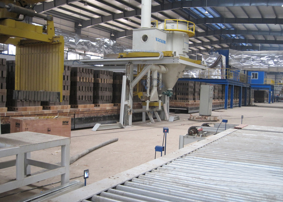 Vacuum Tunnel Kiln Car Cleaner Automatic For Kiln Cart Cleaning
