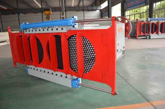Industrial Red Brick Making Machine Front Grid Mixer 90-130 T/H Capacity