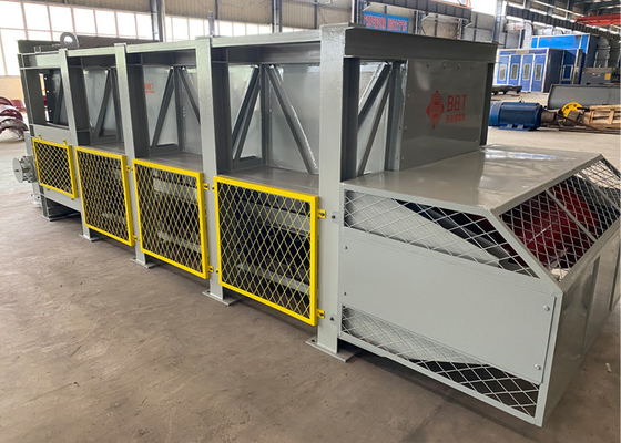 Clay Brick Plant Box Feeder Machine Plate Steel Type With Large Capacity 6.2t