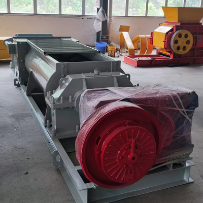 Solid / Hollow Clay Brick Making Double Shaft Mixer 30 Rpm Rotating