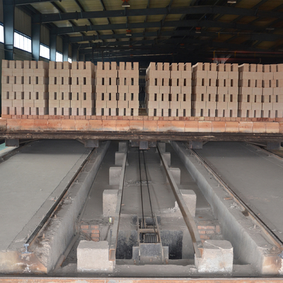 Full Automatic Clay Brick Tunnel Kiln With Dryer Chamber
