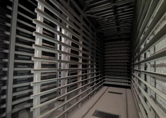 290KW Automatic Clay Brick Dryer Machine Soil Block Drying Chamber System