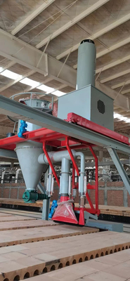 0.12m/s Clay Brick Production Line Kiln Car Automatic Vacuum Cleaner