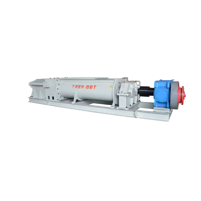 75kw Double Shaft Horizontal Feed Mixer Clay Brick Mixing Machinery