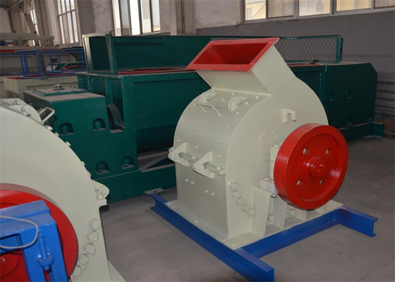 132kw Power Hammer Crusher Machine for Clay Brick Making Plant with 55-70m3/hr Capacity and 2120*1820*1500mm Size