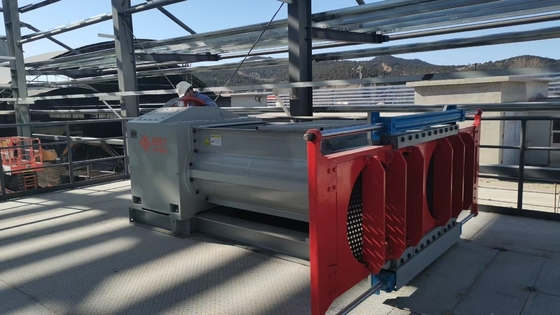 Auto Filter Double Shaft Mixer Machinery For Brick Making Factory