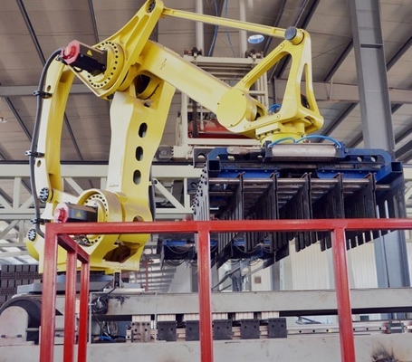 Economical Soil Clay Fried Brick Stacking Machine with 100000-200000pcs/day Capacity