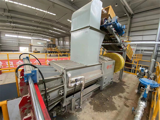 Big Hole Blocks Making Mixer Extruder Machine Filter Mixing Machinery 650mm Reamer Diameter