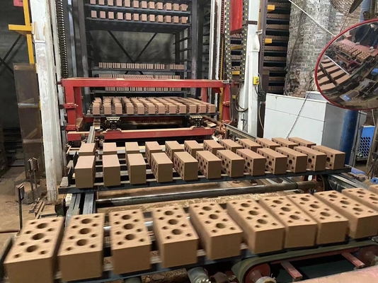 Auto Clay Hollow Blocks Drying Chamber System Brick Loading And Unloading System Equipments