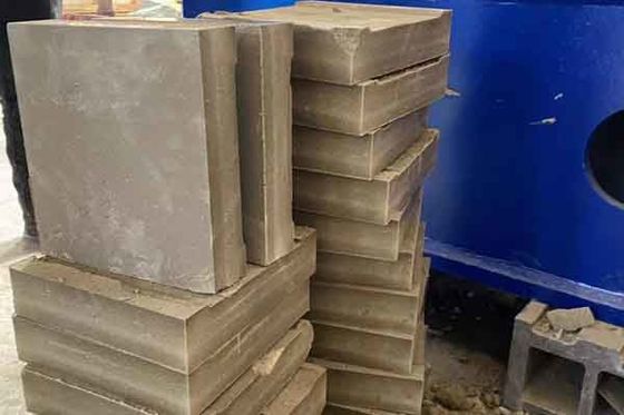 Custom Building High Pressure 20 T To 1200T Blue Hydraulic Press For Insulating Bricks Making And Refractory Brick Making,