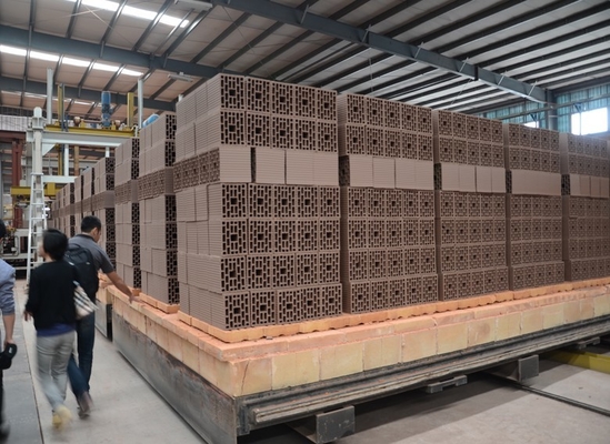 Clay Material Natrual Gas Firing System for Brick Block Tunnel Kiln Drawings
